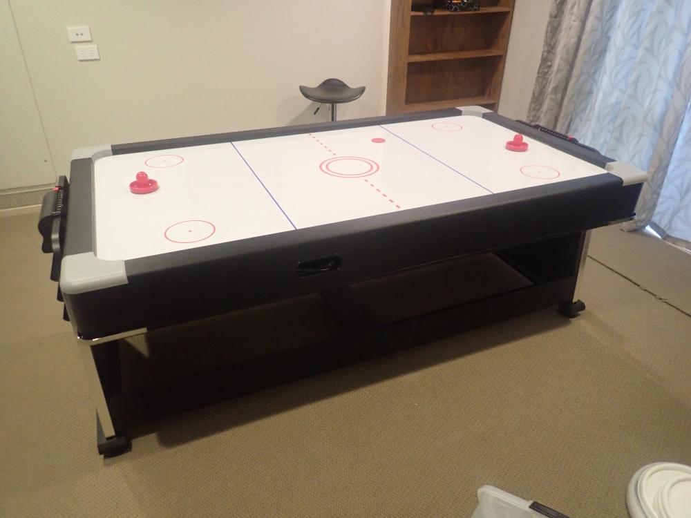 air hockey table